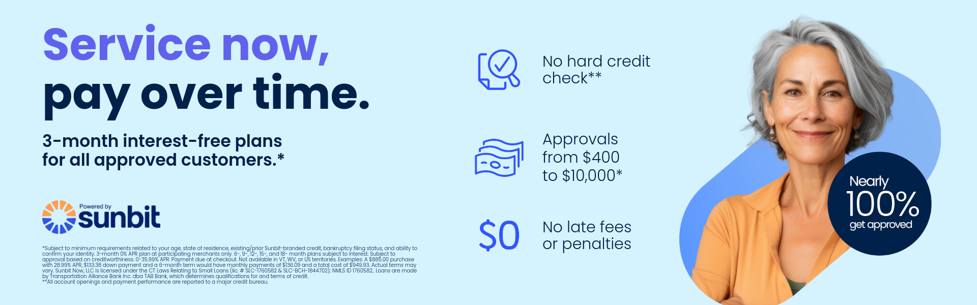 Sunbit Pay Over Time
