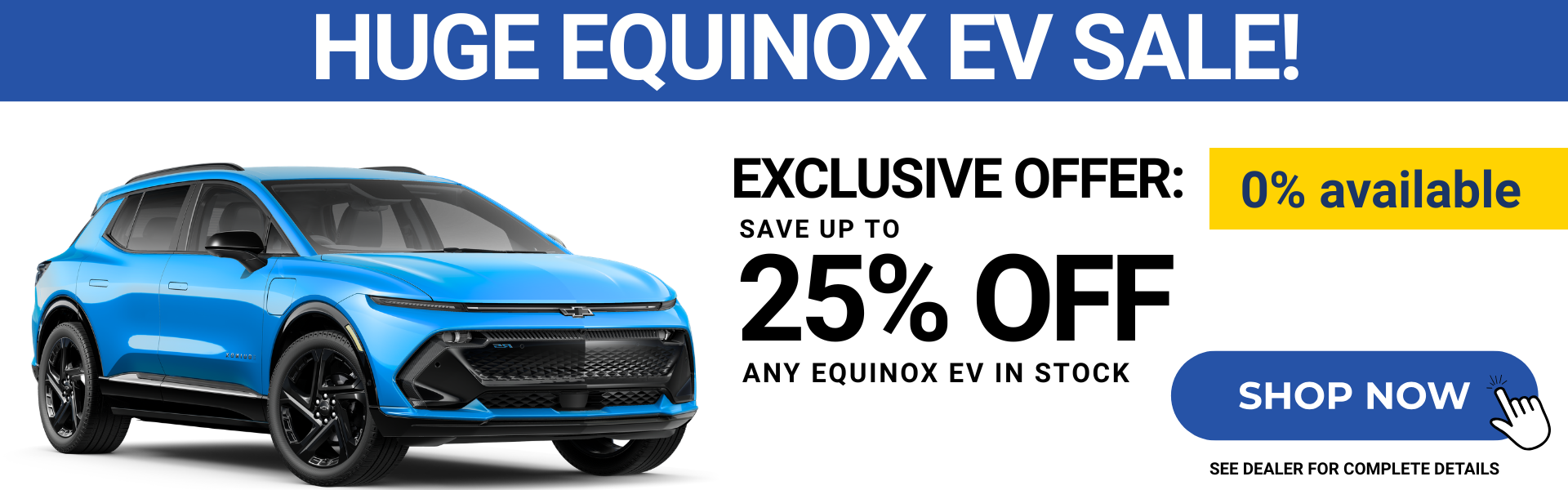 Equinox EV Special April 2026