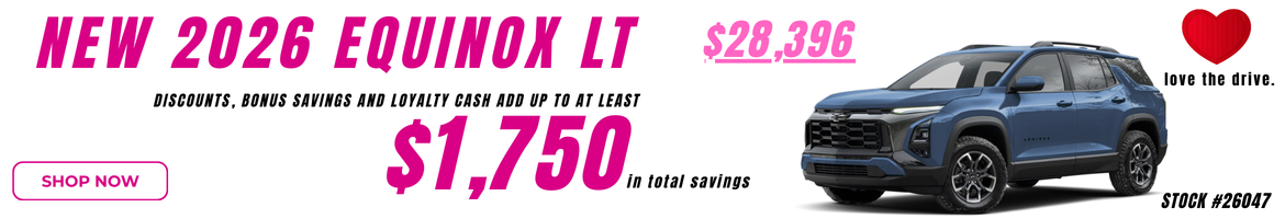 New 2026 Equinox LT