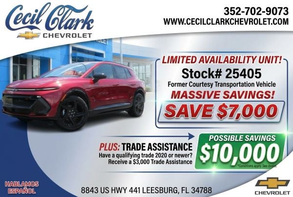 Save on the Equinox EV in-stock!