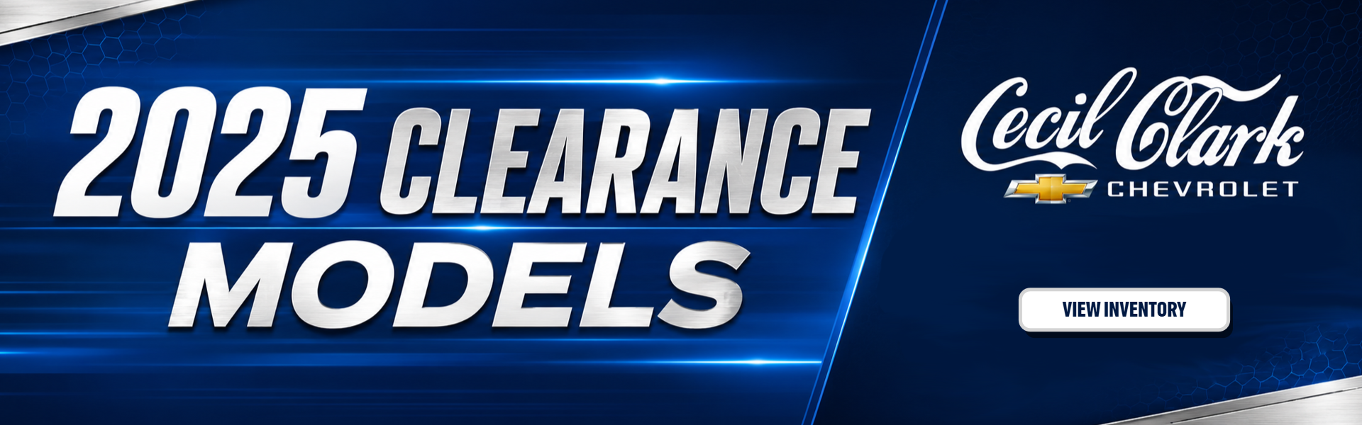 2025 Clearance Models 