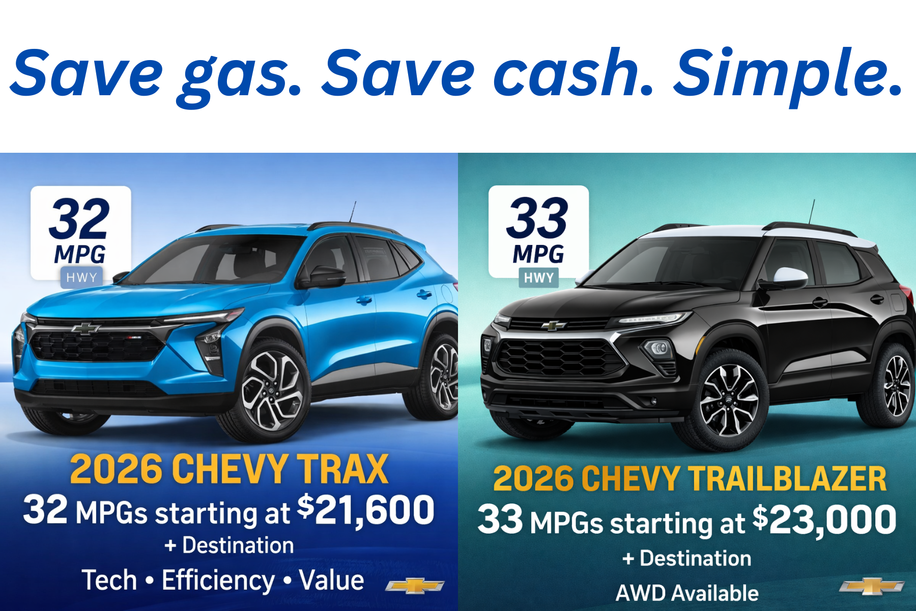 Save Gas. Save Cash.