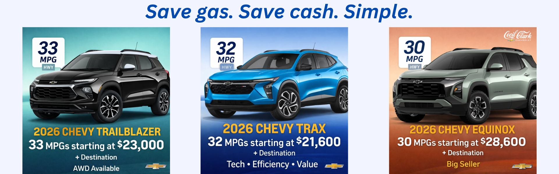 Save Gas. Save Cash. Simple.