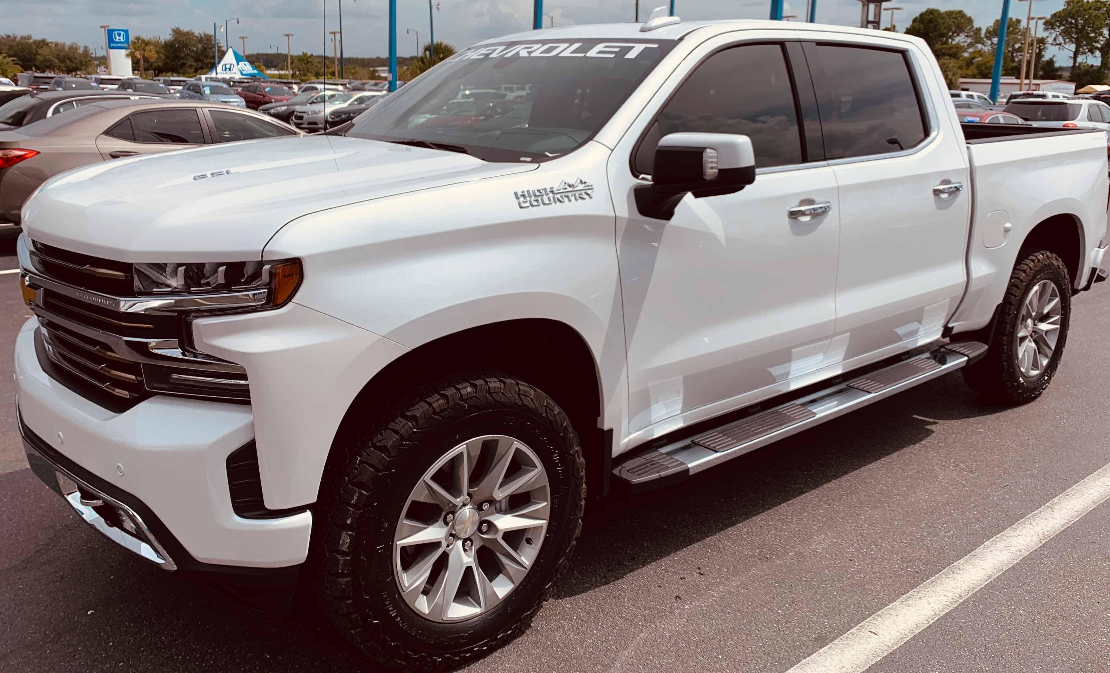 Chevrolet vehicle cross view