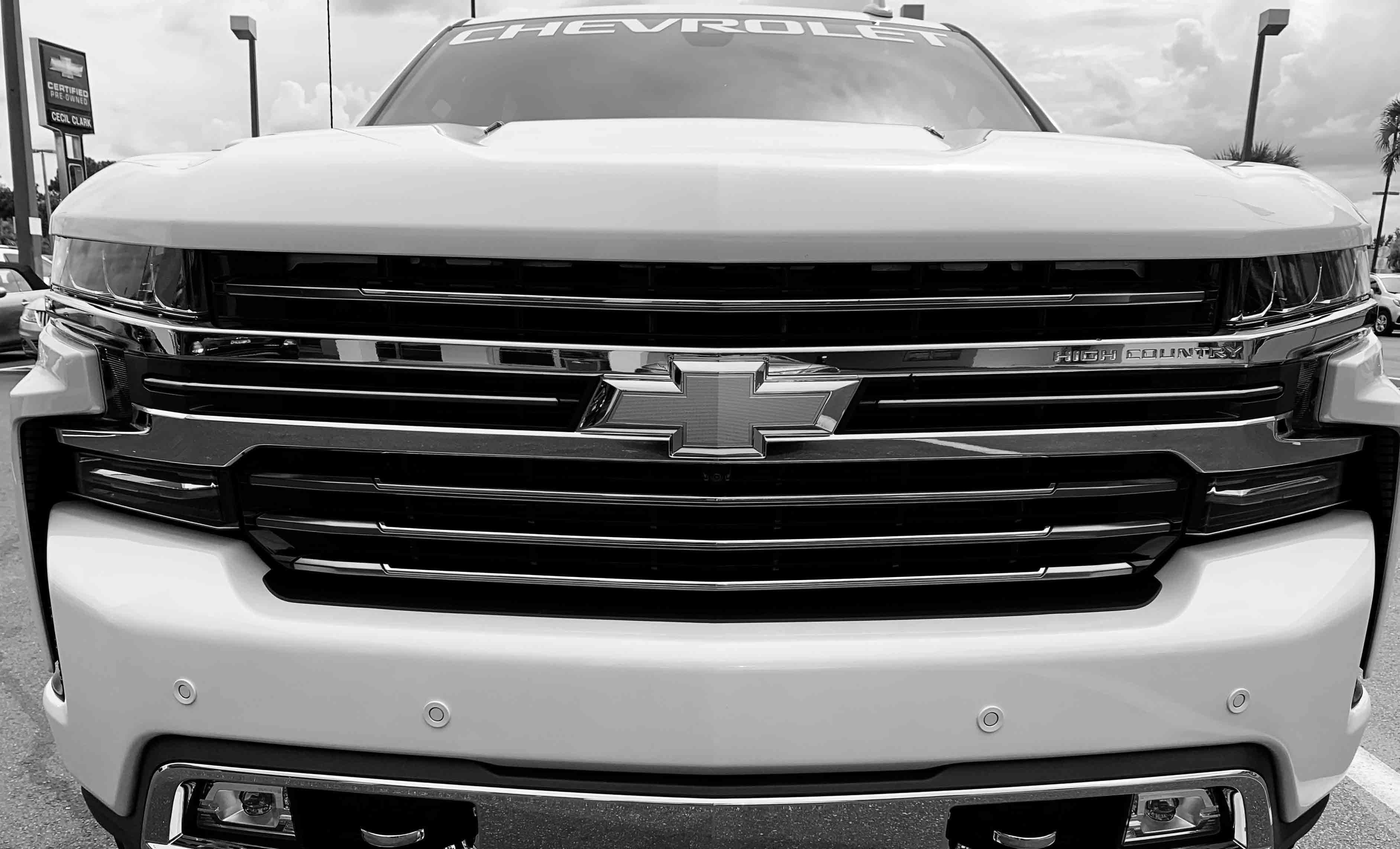 Chevrolet vehicle front view